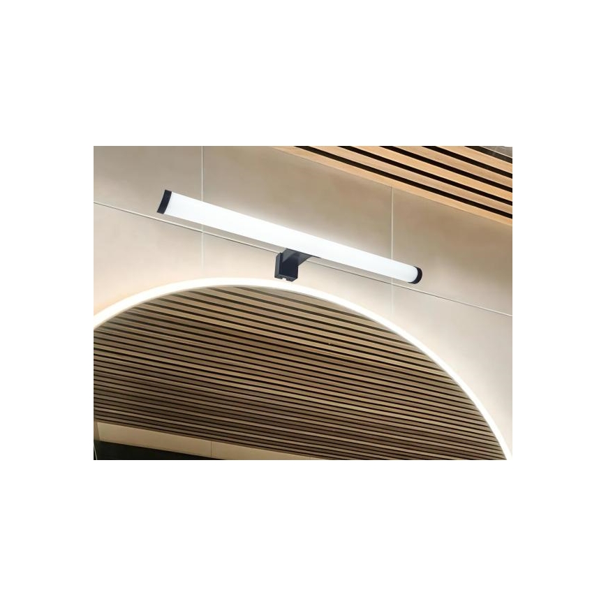 Éclairage LED pour miroir de salle de bains LED/10W/230V 45 cm IP44 noir