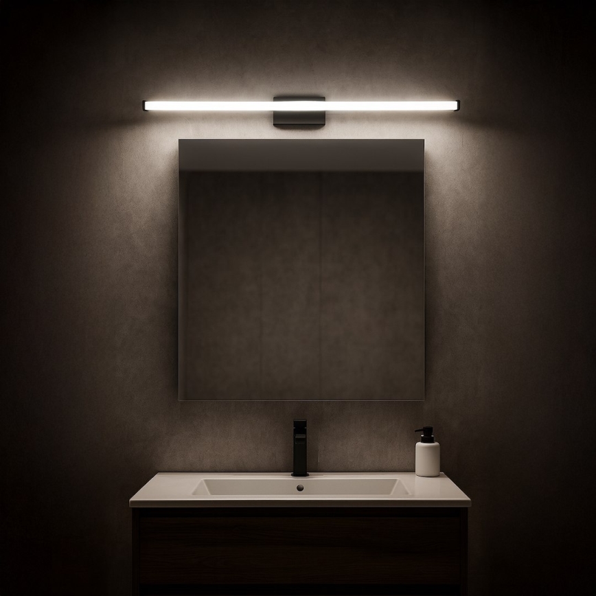 Éclairage LED pour miroir de salle de bains MIRORE LED/10W/230V 60 cm IP44 noir