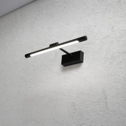 Éclairage LED pour miroir de salle de bains MIRROR LED/6W/230V 4000K IP44 40 cm noir