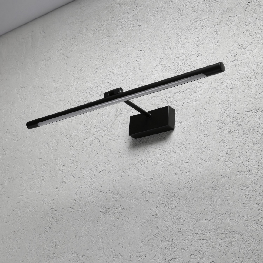 Éclairage LED pour miroir de salle de bains MIRROR LED/8W/230V 4000K IP44 60 cm noir