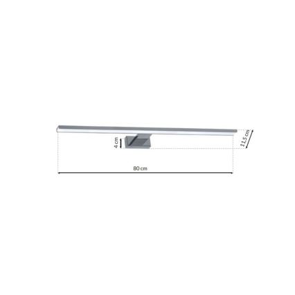 Eclairage miroir salle de bain SHINE LED/15W/230V IP44