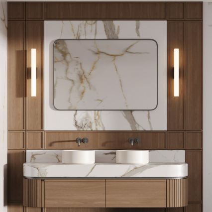 Éclairage de miroir LED pour salle de bains LINEA LED/8W/230V 3000/4000/6000K IP44 45 cm chrome mat