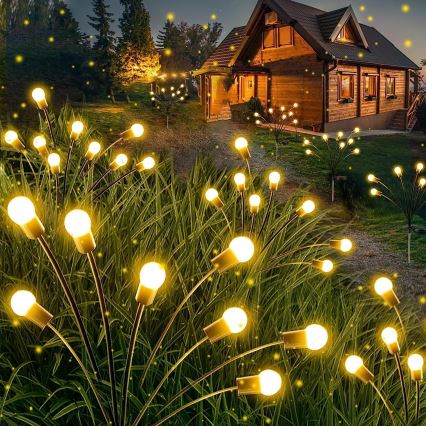 Éclairage solaire décoratif 6xLED/1,2V 3000K 73 cm IP44