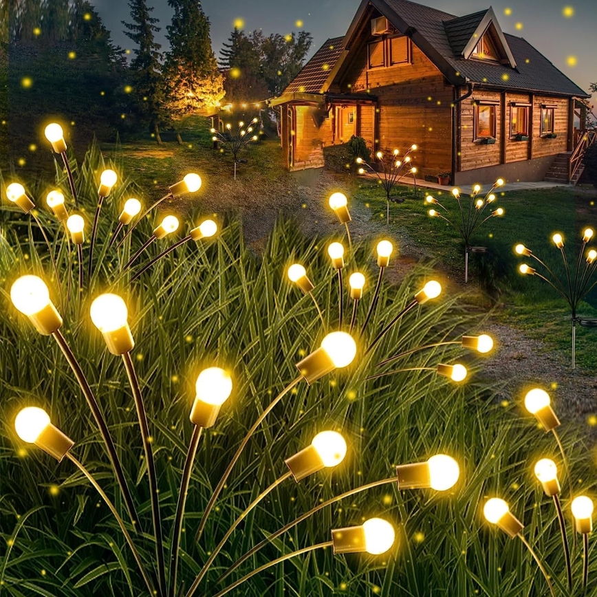 Éclairage solaire décoratif 6xLED/1,2V 3000K 73 cm IP44