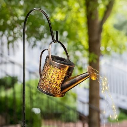 Éclairage solaire LED/0,06W/1,2V 1xAA 2700K IP44 300 mAh