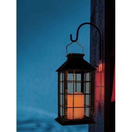 Éclairage solaire LED/1,2V 200 mAh IP44 patine