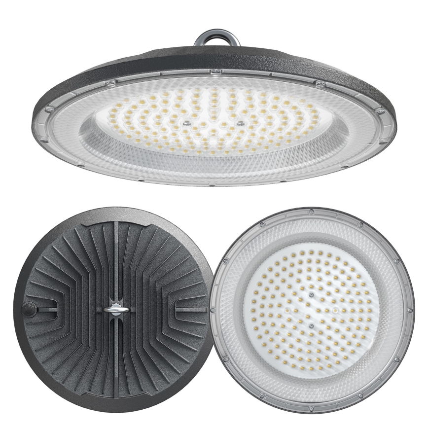 Eclairage technique industriel HIGHBAY LED/200W/230V 4500K IP65 gris