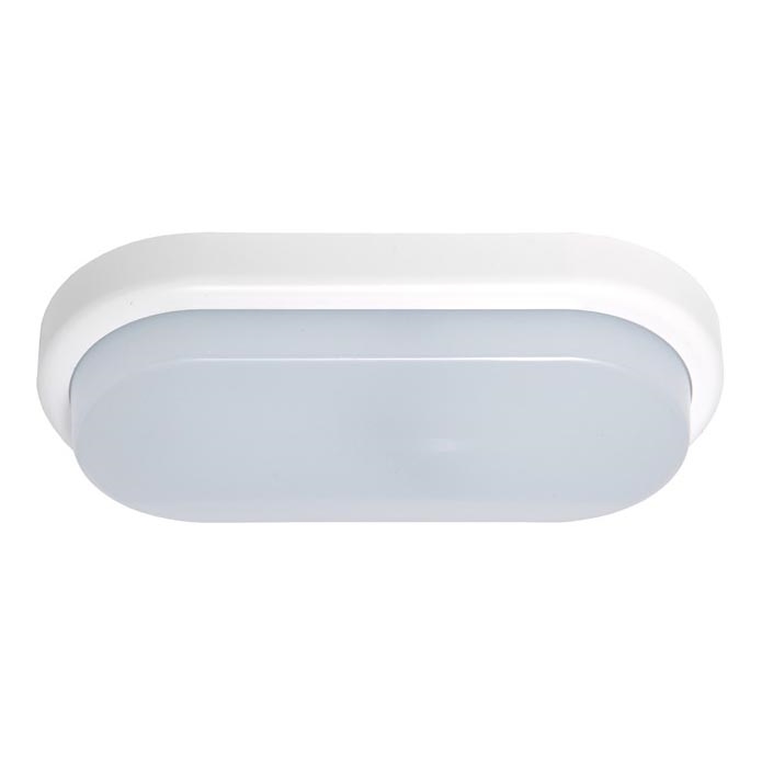 Ecolite BL18W-BI - LED Wandlamp voor buiten OVAL LED/18W/230V IP54