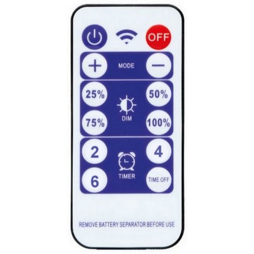 Ruban solaire LED 3,7V 2400 mAh 5 m IP65