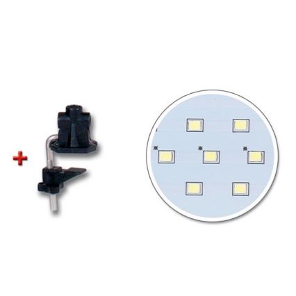 Ecolite LBL1207-BI - Lampe de table LED dimmable MATRIX LED/10W/230V