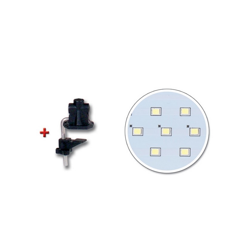 Ecolite LBL1207-BI - Lampe de table LED dimmable MATRIX LED/10W/230V