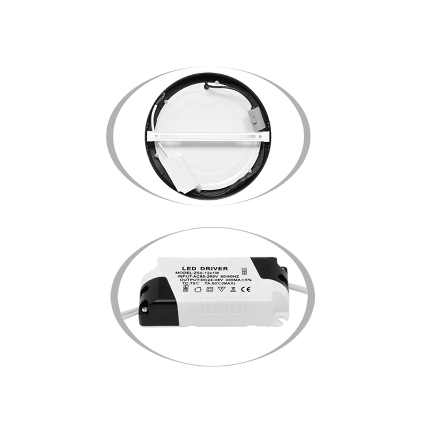 LED Plafondlamp LADA LED/18W/230V 3000/4000/6000K diameter 22 cm wit