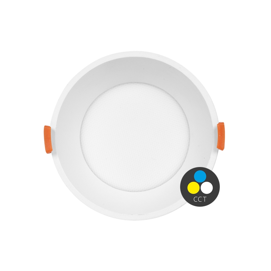 LED Hang plafondverlichting TINA LED/24W/230V 3000/4000/6500K diameter 17,5 cm wit