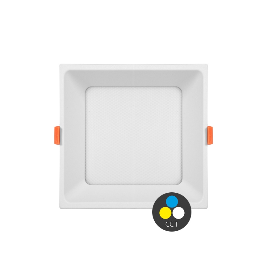 LED Inbouwspot TONY LED/12W/230V 3000/4000/6500K 12x12 cm wit