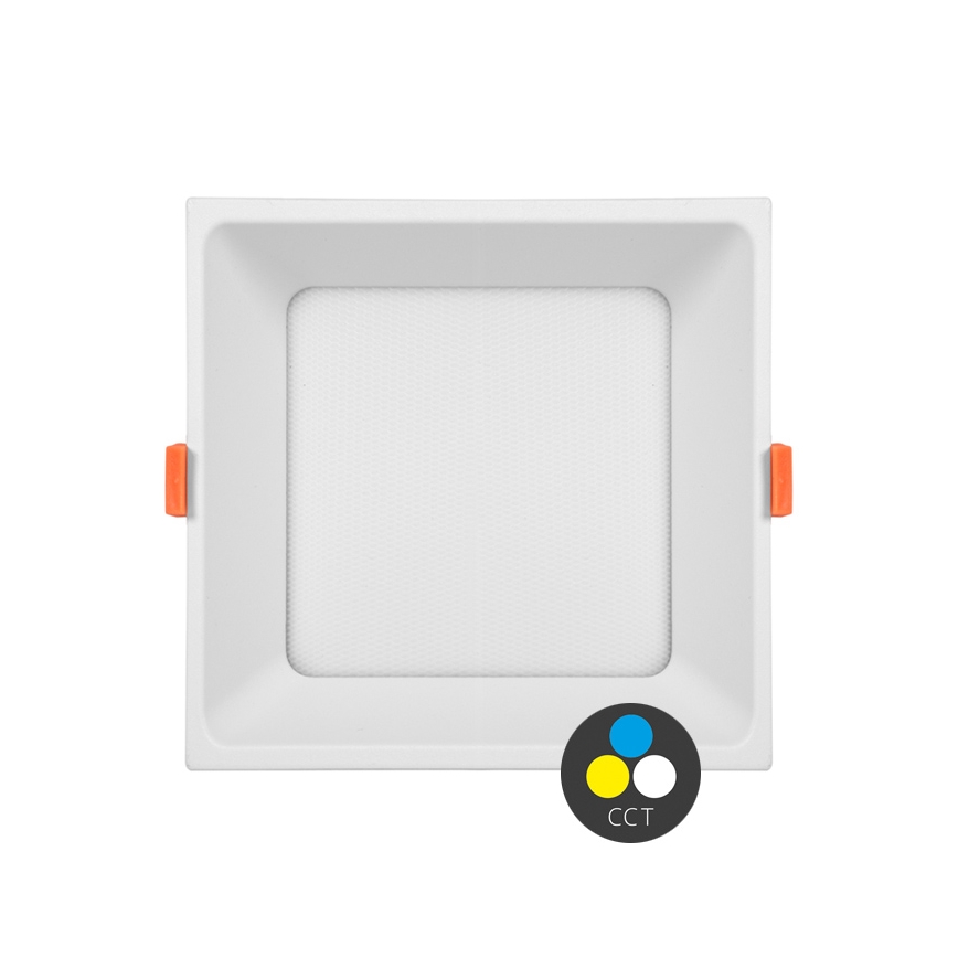 LED Inbouwlamp TONY LED/24W/230V 3000/4000/6500K 17x17 cm wit