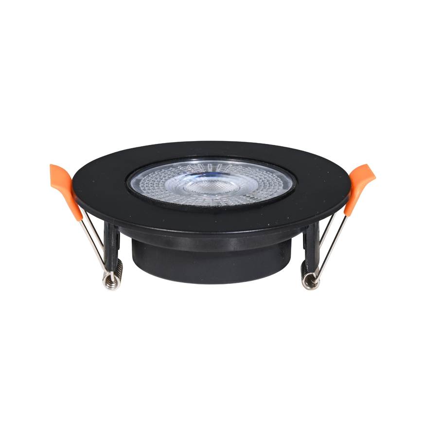 Dimbare LED hangende plafond verlichting ZITA LED/3/5/7W/230V 3000/4000/6000K diameter 9 cm zwart