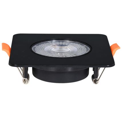 Dimbare LED hangende plafond verlichting KENT LED/3/5/7W/230V3000/4000/6000K 9x9 cm zwart