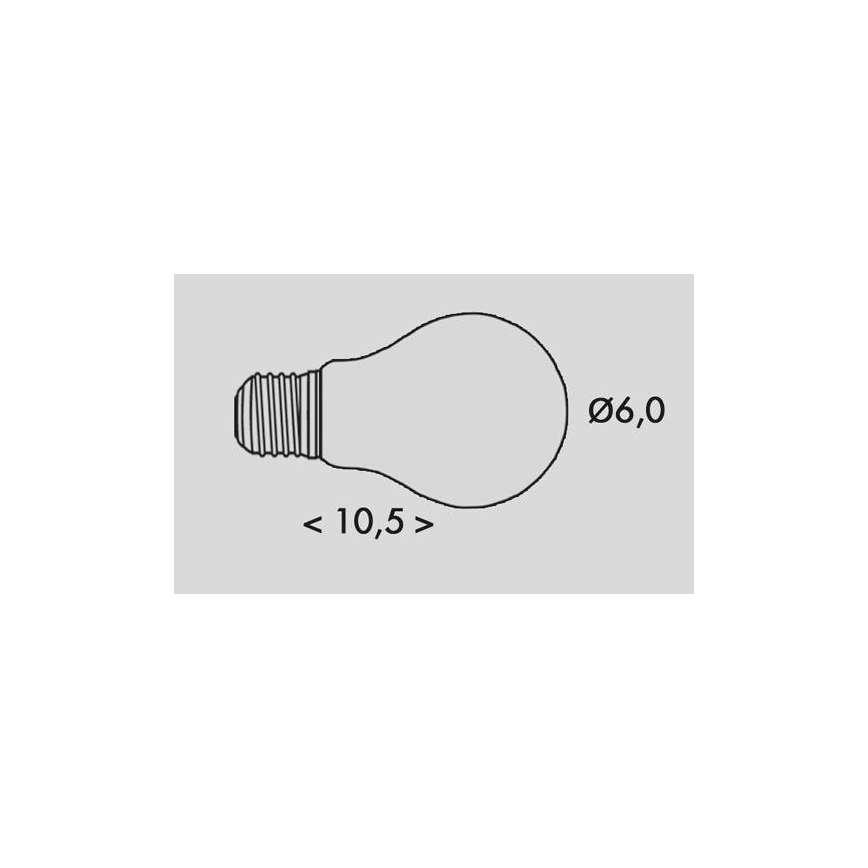 LED Lamp RETRO A60 E27/7,2W/230V 3000K 1520lm