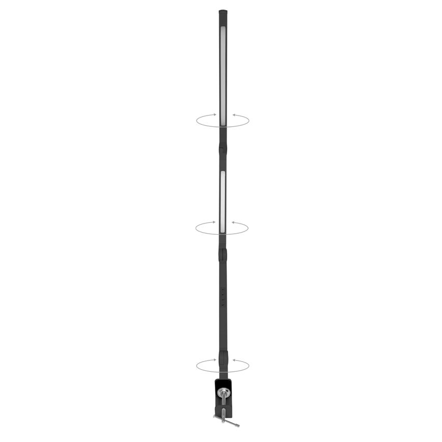 Lampe de table à intensité variable SPACE LED/8W + LED/11W/230V 3000-6000K noir