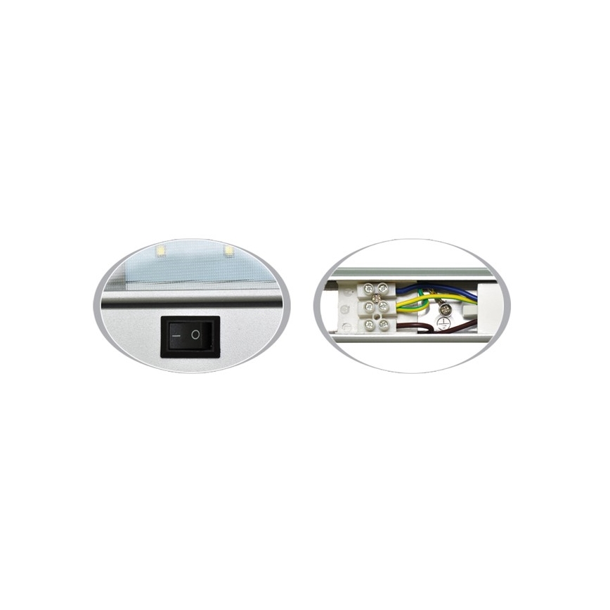 LED Onder keukenkast verlichting GANYS LED/15W/230V
