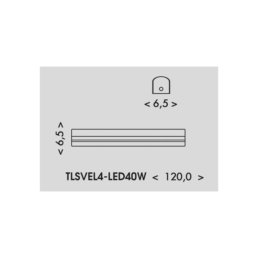 LED TL-buis VELO LED/24/32/40W/230V 3000/4000/6000K 120 cm wit