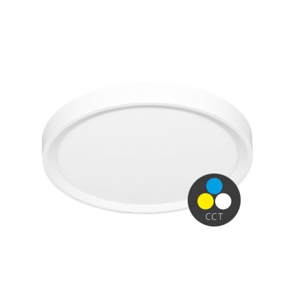 Plafonnier SALY LED/32W/230V 3000/4000/6000K d. 40 cm IP40 blanc