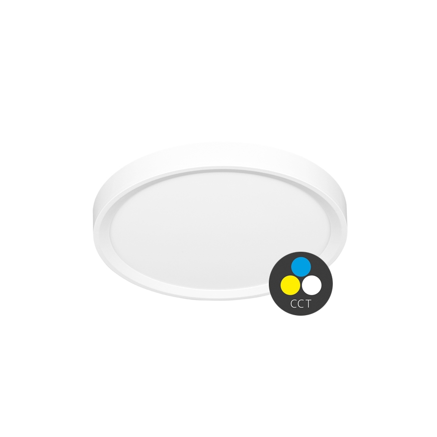 Plafonnier SALY LED/32W/230V 3000/4000/6000K d. 40 cm IP40 blanc