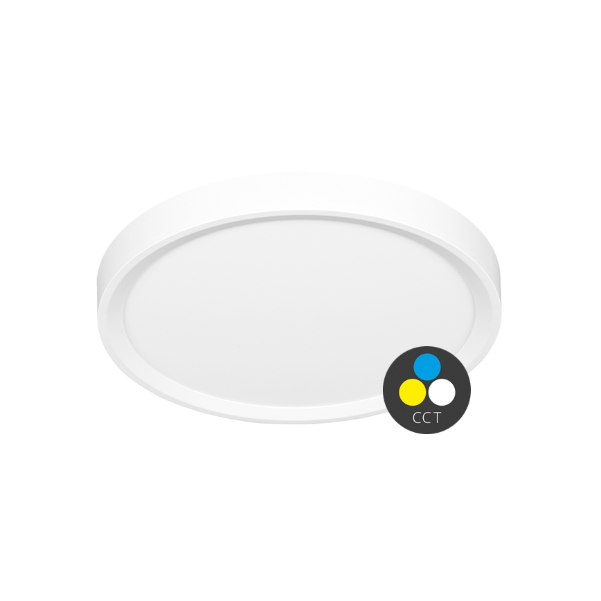 Plafonnier SALY LED/40W/230V 3000/4000/6000K d. 50 cm IP40 blanc
