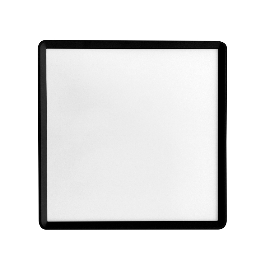 LED Plafondlamp TERY LED/32W/230V 3000/4000/6000K 40x40 cm IP40 zwart
