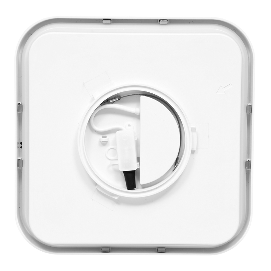 LED Badkamer plafondlamp LUKY LED/12W/230V 4000K 25x25 cm IP44 wit