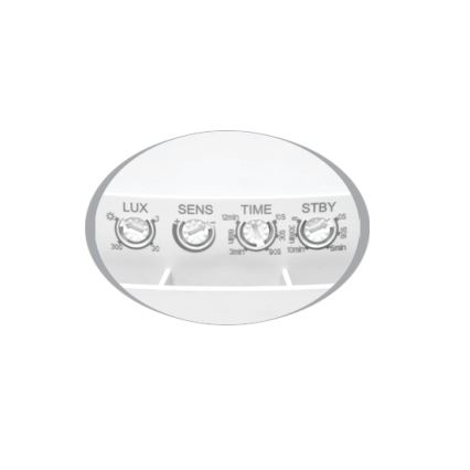 LED buitenplafondlamp met sensor MOVA LED/16W/230V IP65