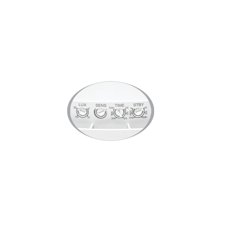 LED Plafondlamp met sensor voor buiten MOVA LED/16W/230V IP54