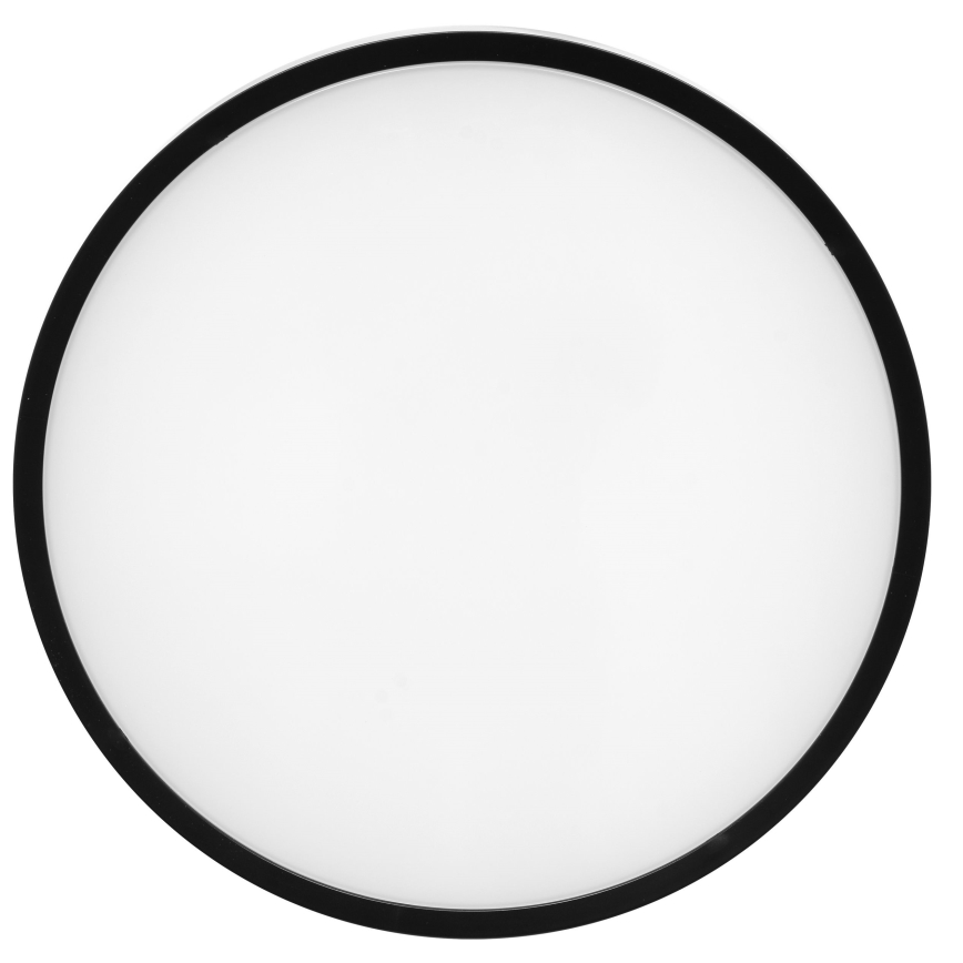 LED Plafondlamp voor buiten met sensor MARTIN LED/15W/230V 3000/4000K diameter 30 cm IP65 zwart