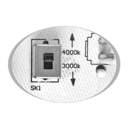 LED Plafondlamp voor buiten MARTIN LED/25W/230V 3000/4000K diameter 35 cm IP65 wit