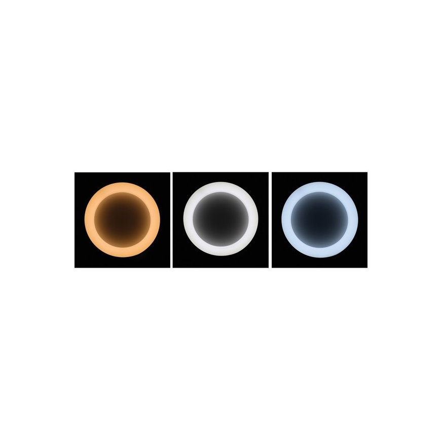 Dimbare LED Hanglamp aan een koord NEST LED/40W/230V 3000-6500K grijs