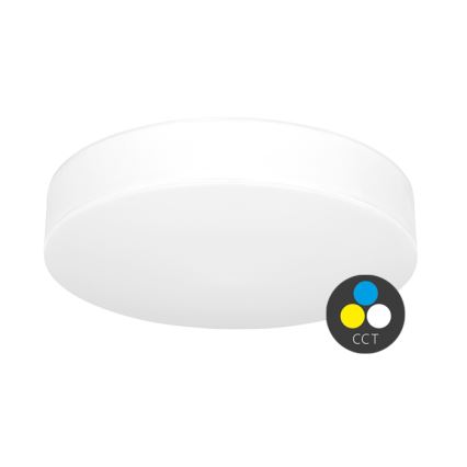 Plafonnier salle de bain MAKARON LED/36W/230V 3000/4000/6000K d. 40 cm IP44 blanc