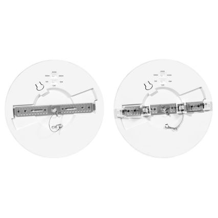 Spot encastrable à intensité variable avec détecteur LEXA LED/6/12/18W/230V 3000/4000/6000K d. 22,5 cm blanc