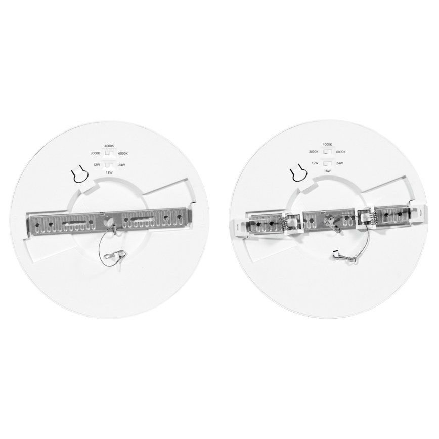 Dimbaar LED paneel LEXA LED/12/18/24W/230V 3000/4000/6000K diameter 30 cm wit