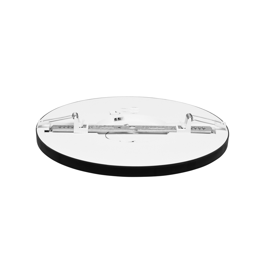 Dimbaar LED paneel LEXA LED/12/18/24W/230V 3000/4000/6000K diameter 30 cm zwart