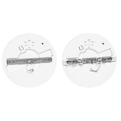 Dimbaar LED paneel met sensor LEXA LED/12/18/24W/230V 3000/4000/6000K diameter 30 cm wit