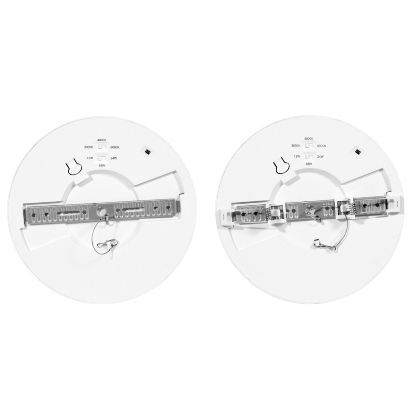 Panneau à intensité variable avec détecteur LEXA LED/12/18/24W/230V 3000/4000/6000K d. 30 cm blanc