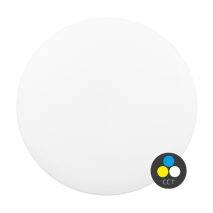 LED Badkamer plafondlamp DISK LED/18W/230V 3000/4000/6500K diameter 28 cm IP44 wit