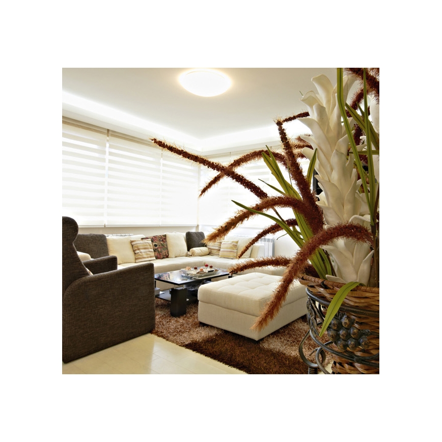 Plafonnier à intensité variable LED DIAMANT LED/50W/230V + télécommande