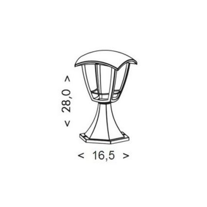 LED Buitenlamp VERONA LED/8W/230V IP44