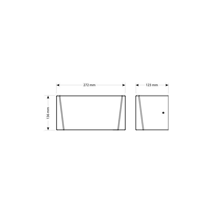 EcoStep 10305 - Handdroger R4.1 720W/230V zilver