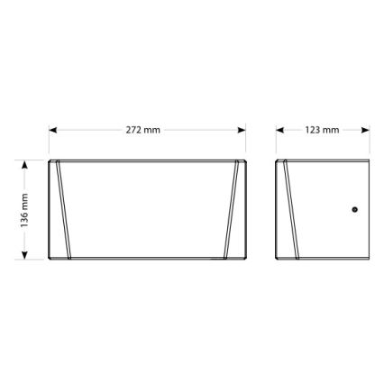 EcoStep 10307 - Handdroger R4.1 720W/230V wit