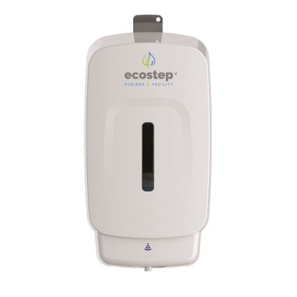 EcoStep 50051 - Distributeur automatique de savon sans contact S3 1000 ml, 4xAA, blanc