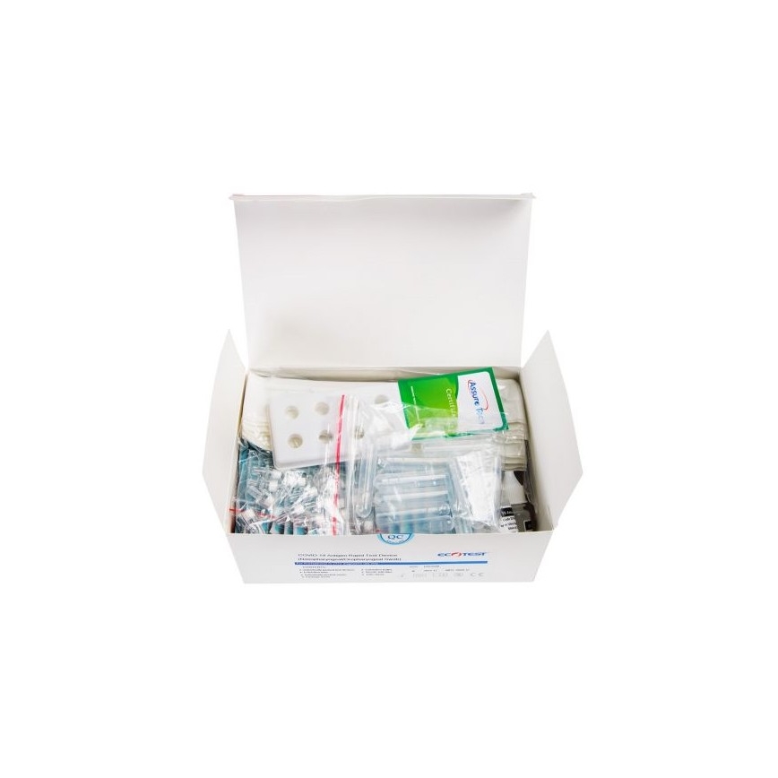ECOTEST RAPID - Test antigénique rapide COVID-19, paquet de 20pcs