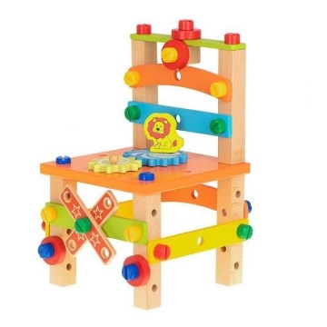 Educatieve Houten Stoel 27x17 cm