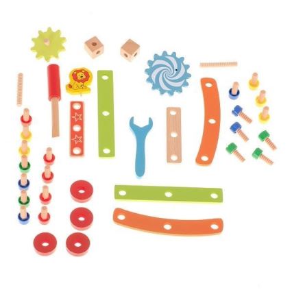 Educatieve Houten Stoel 27x17 cm
